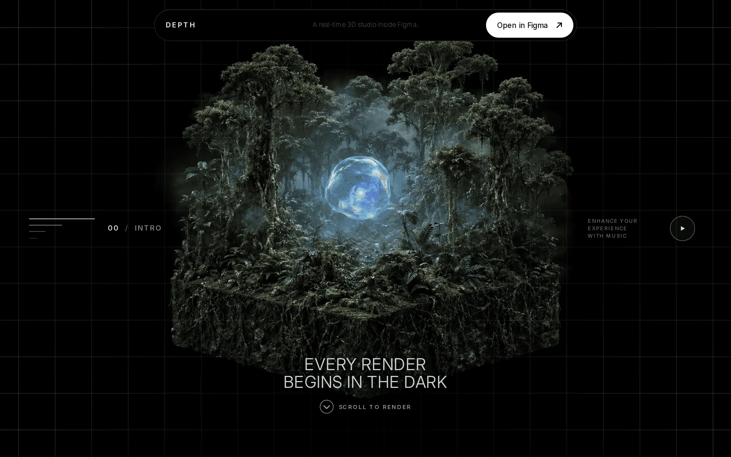 Depth — 3D Studio for Figma
