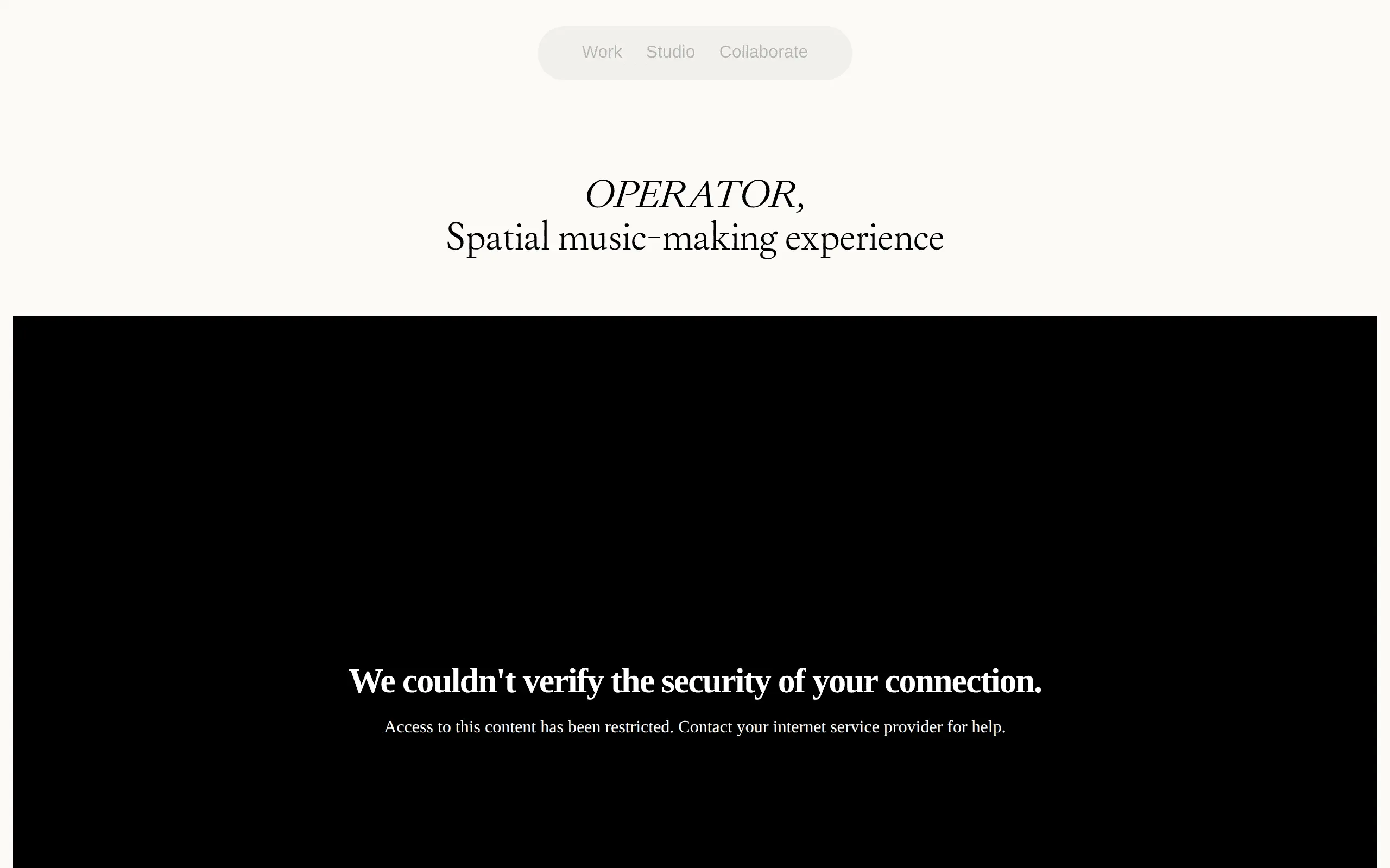 OPERATOR