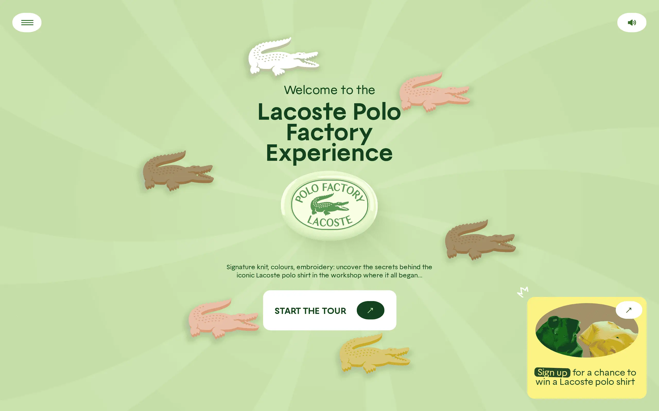 Lacoste — Polo Factory Experience