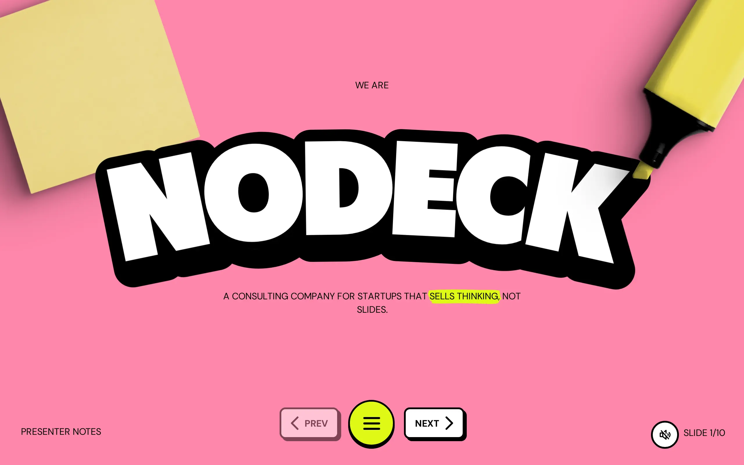 Nodeck — The Anti-Deck