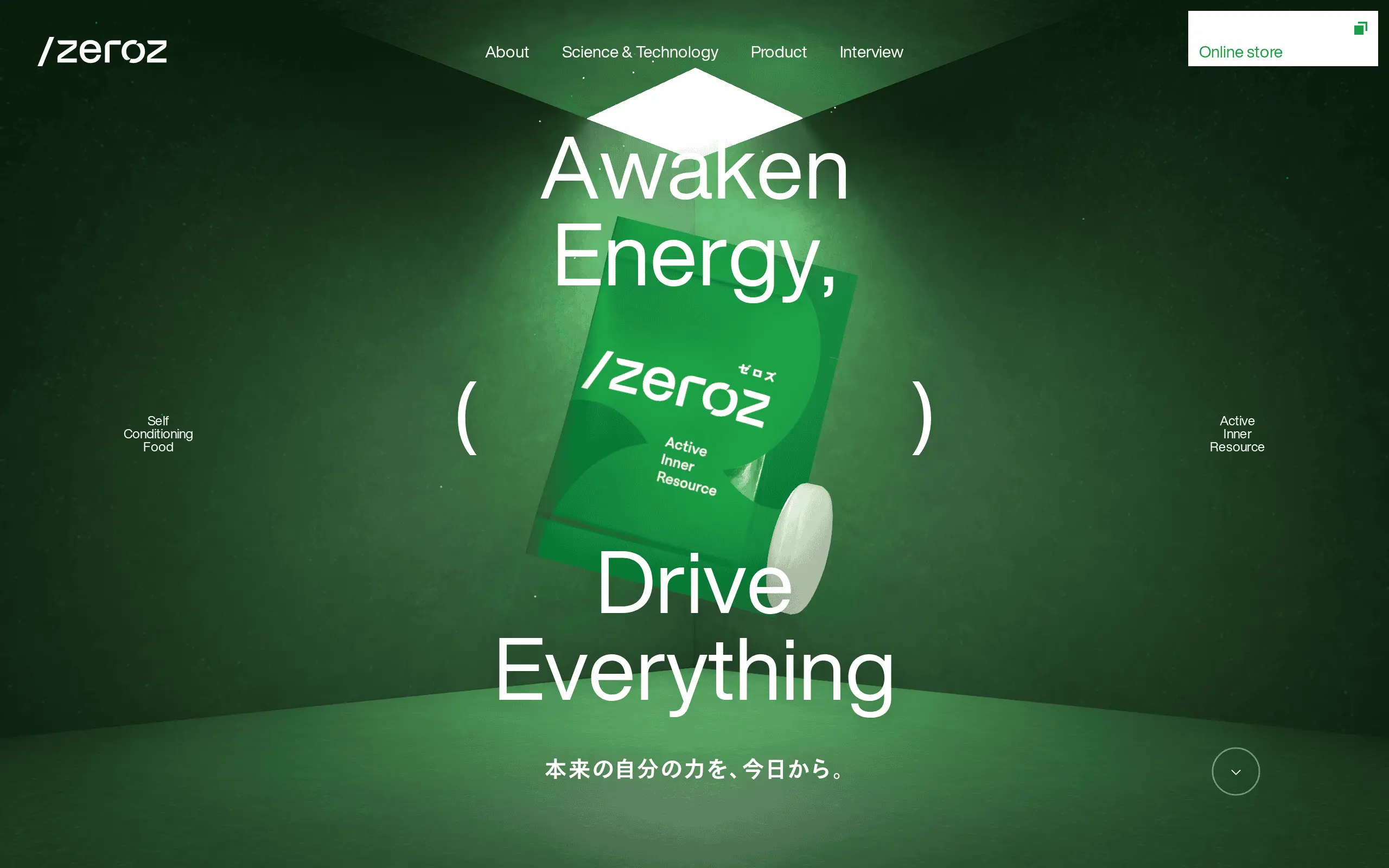 /zeroz Brand Site