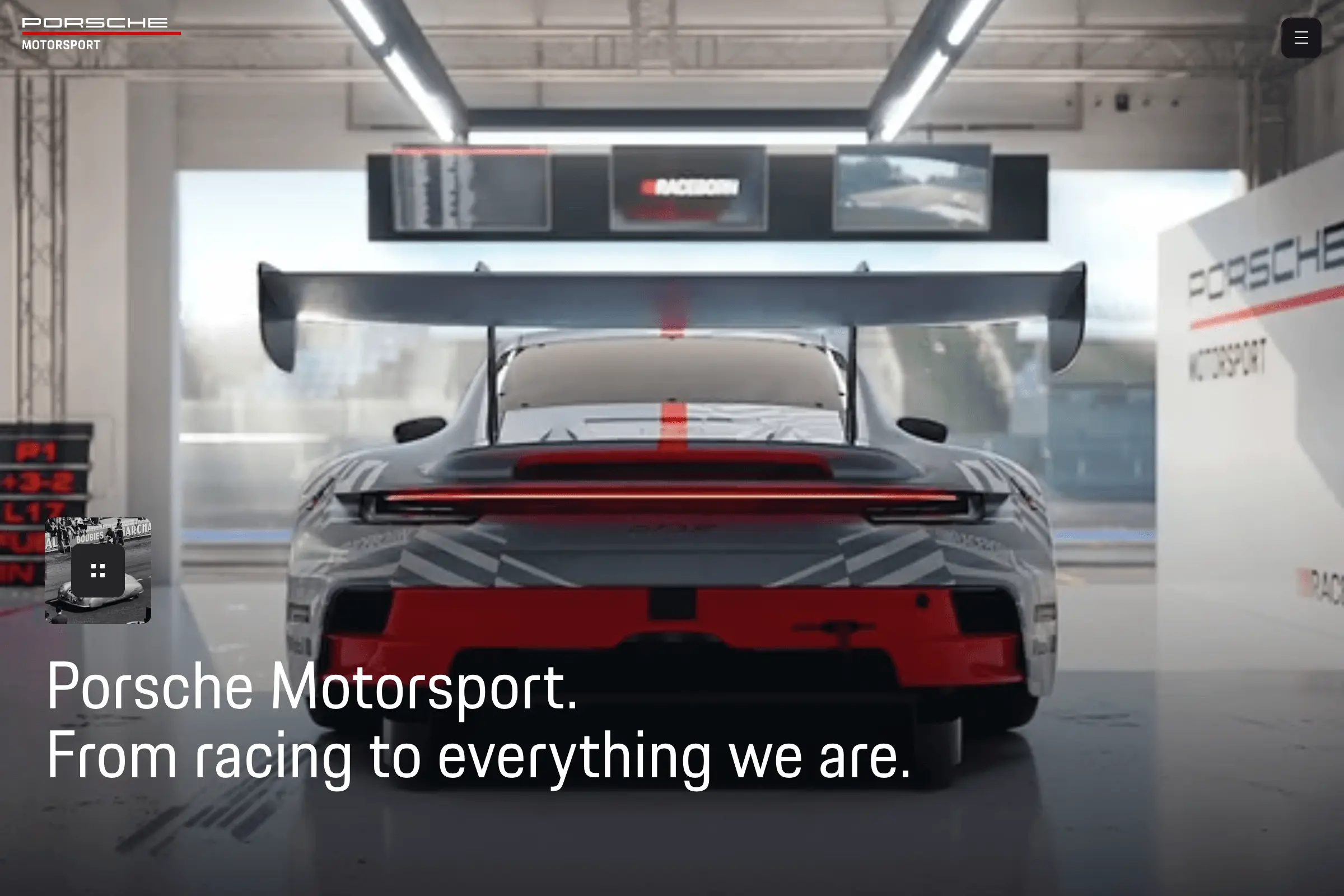Porsche Motorsport Hub