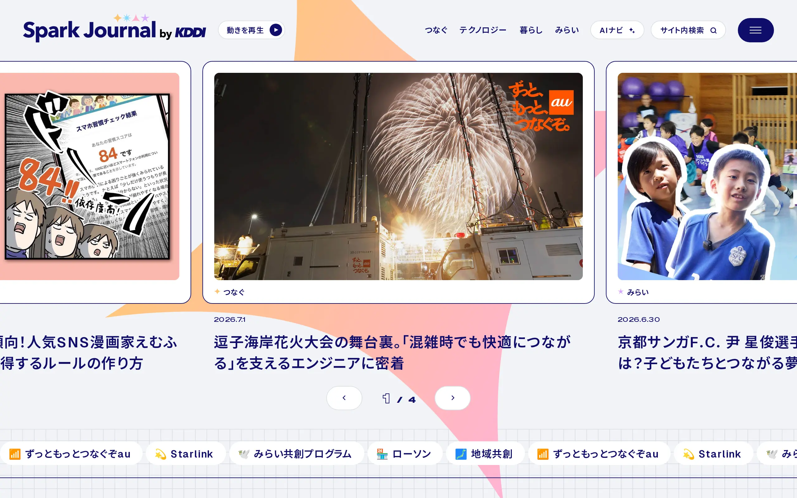 Spark Journal by KDDI