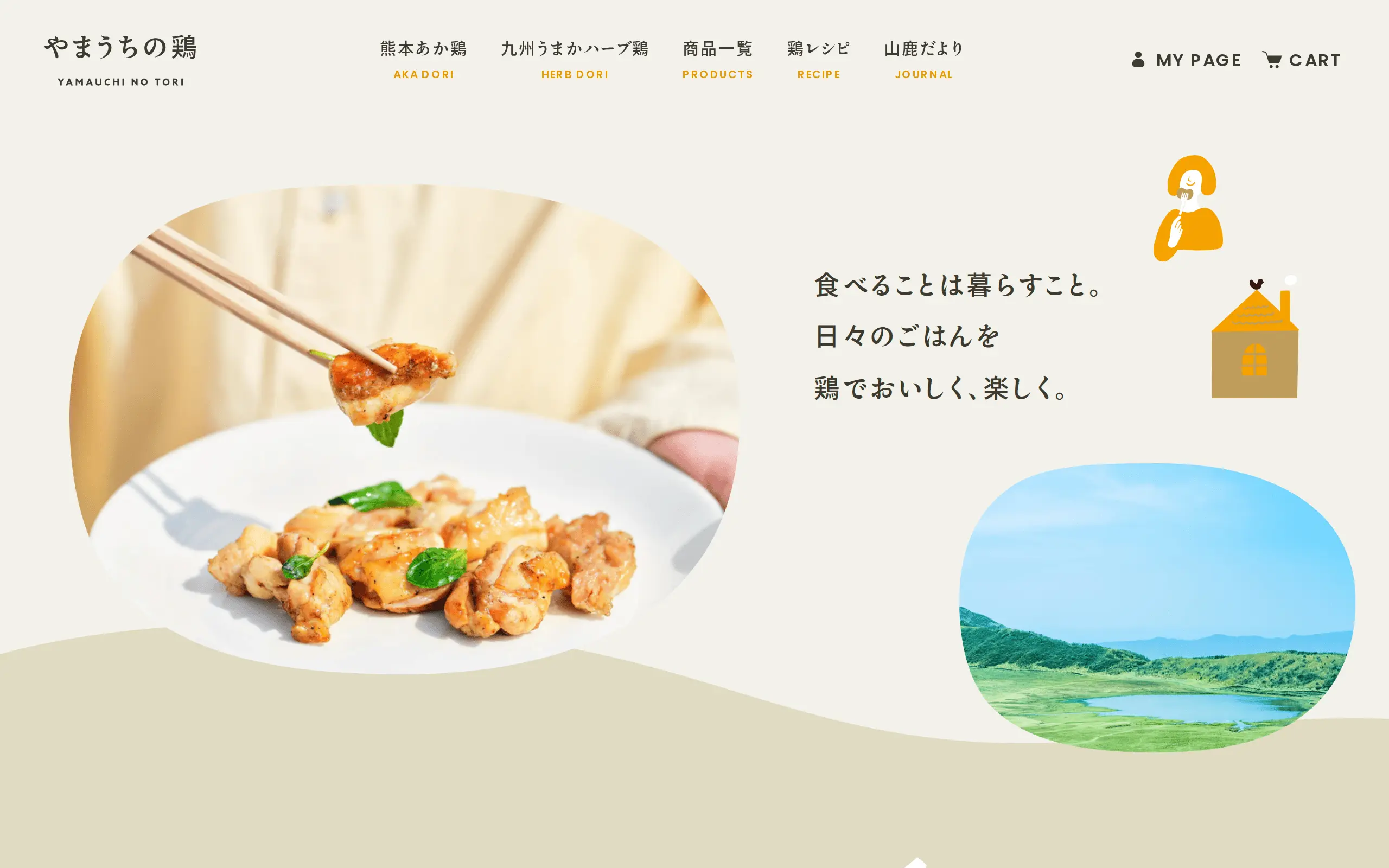 やまうちの鶏